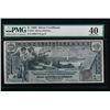 Image 1 : 1896 $1 Educational Silver Certificate PMG 40