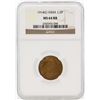 Image 1 : 1914 India 1/2 Pice Coin NGC MS64RB
