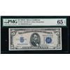 Image 1 : 1934A $5 Silver Certificate PMG 65EPQ