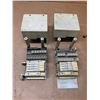 Image 2 : Lot of 2 Marsilli 072.11.06, 072.07.03 w/ SMC SV1100-5FU Pnuematic Valves w/ Manifold