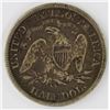 Image 2 : 1876-CC SEATED HALF DOLLAR