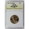 Image 3 : 2007 JOHN ADAMS MINT ERROR DOLLAR