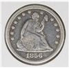 Image 1 : 1856 SEATED QUARTER