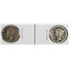 Image 1 : TWO MERCURY DIMES: