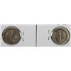 Image 2 : TWO MERCURY DIMES: