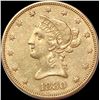 Image 1 : 1880 $10.00 GOLD LIBERTY