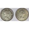 Image 1 : 1953 AND 1955 CANADA DOLLARS