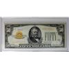 Image 1 : 1928 $50 GOLD CERTIFICATE