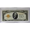 Image 1 : 1928 $10.00 GOLD NOTE