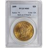 Image 3 : 1899 $20 GOLD LIBERTY