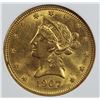 Image 1 : 1907 $10.00 GOLD LIBERTY
