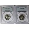 Image 1 : TWO PROOF PCGS WASHINGTON QUARTERS: