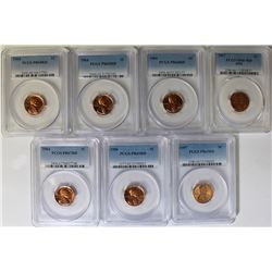 PROOF PCGS LINCOLN CENT LOT: