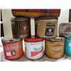 Image 2 : LOT OF 8 TOBACCO TINS