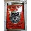 Image 2 : TIGER TOBACCO TIN (LARGE SIZE) *GREAT SHAPE*