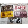 Image 2 : LOT OF ASSORTED LICENSE PLATES (BC, ALTA, SASK)