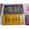 Image 5 : LOT OF ASSORTED LICENSE PLATES (BC, ALTA, SASK)