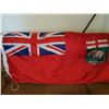 Image 2 : MANITOBA FLAG (MADE IN CANADA) *3' X 6'* (GOOD QUALITY)