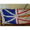 Image 2 : NEW FOUNDLAND FLAG (MADE BY SCYCO IN CANADA) *3' X 6'* (GOOD QUALITY)