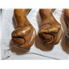 Image 2 : LOT OF 4 EAGLE CLAW TABLE LEGS (13.5")