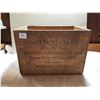 Image 1 : CHOCOLATE WOOD CRATE (FROM 1900) *CANADA*