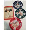 Image 1 : LOT OF 4 COCA-COLA METAL TRAYS