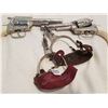 Image 2 : LOT OF 2 CAP GUNS (WITH SPURS) *WORKING*