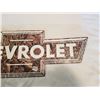 Image 2 : CHEVOLET SIGN (28" X 10")