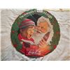 Image 1 : COCA-COLA CARDBOARD SIGN (SEASON'S GREETINGS) *23"* (TWO SIDED)