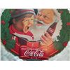 Image 2 : COCA-COLA CARDBOARD SIGN (SEASON'S GREETINGS) *23"* (TWO SIDED)
