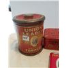 Image 2 : LOT OF 5 TOBACCO TINS (UNION LEADER, GREAT WEST, ETC)