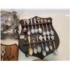 Image 2 : LOT OF 200+ COLLECTOR SPOONS (3 X RACKS)