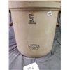 Image 2 : MEDALTA 5 GALLON CROCK (ANTIQUE) *WITH HANDLES*