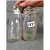 Image 1 : LOT OF 2 MILK BOTTLES (CPR & DAIRY POOL)