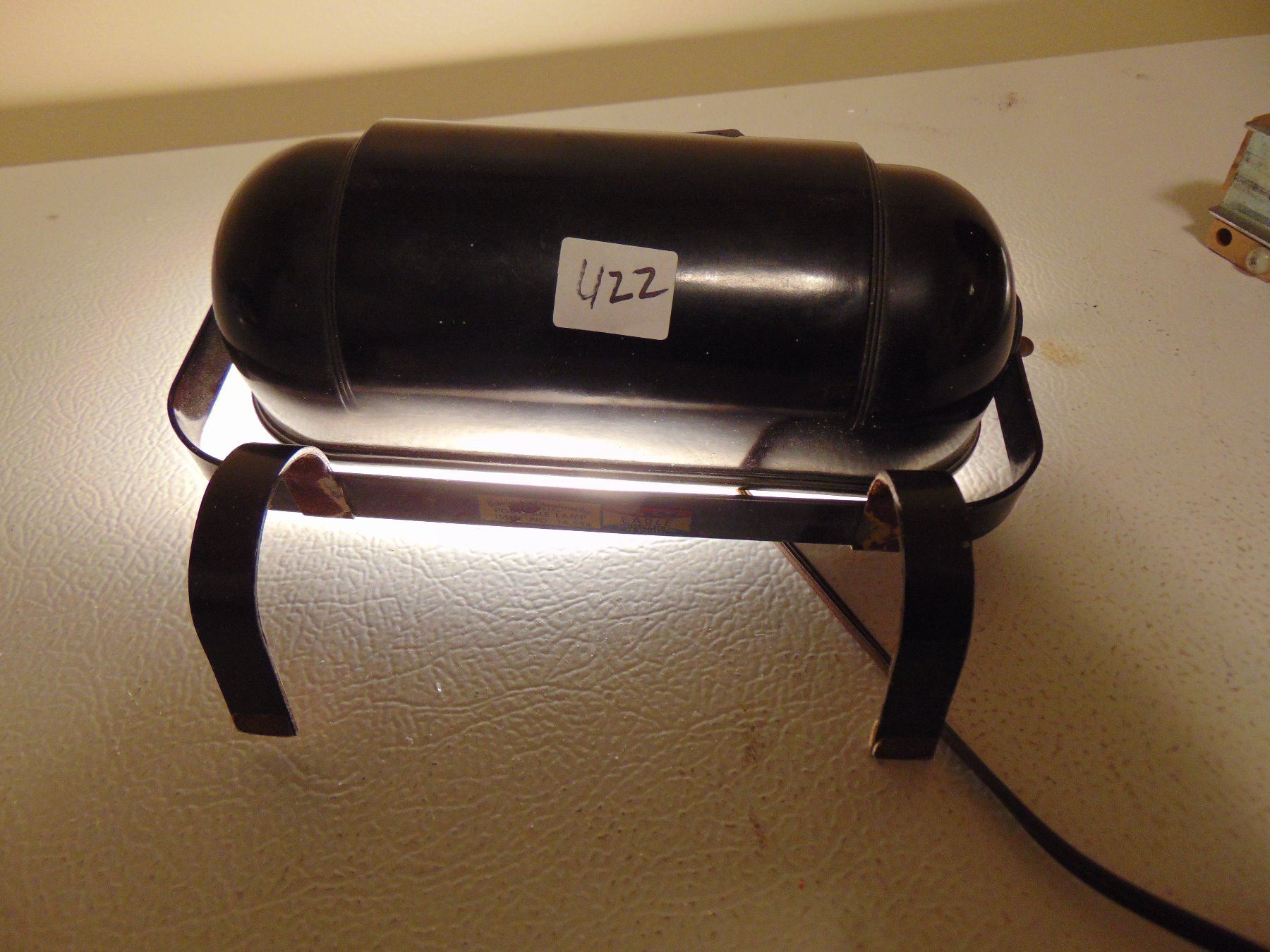 OLD BAKELITE OVER HEADBOARD LAMP