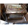 Image 8 : LOT OF 9 COFFEE, TEA AND OTHER TIN CANS (ANTIQUE)