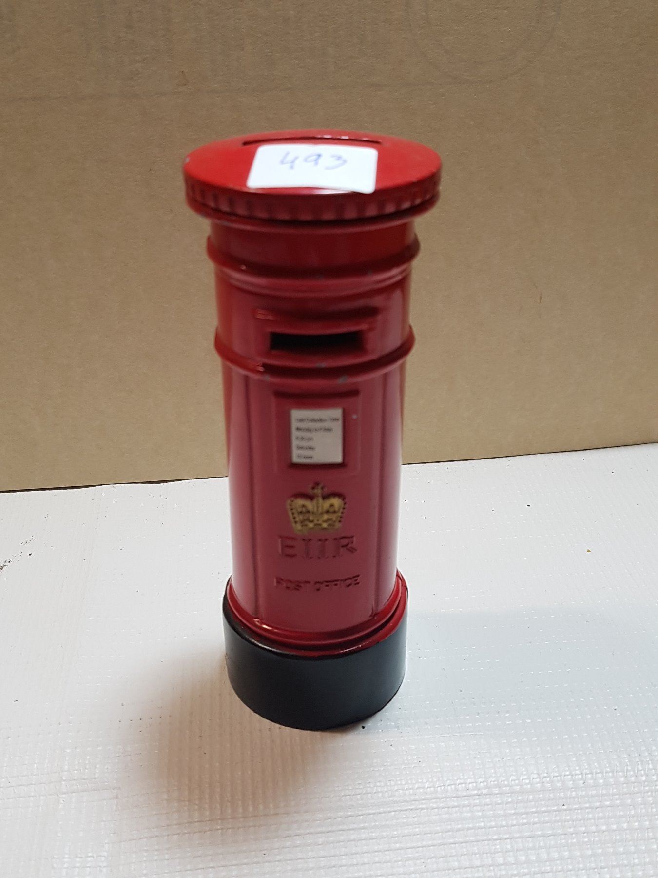 Coin Post Box POST OFFICE MAIL BOX COIN BANK - Schmalz Auctions