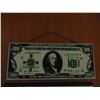 Image 2 : US $100 BILL CLOCK (9” BY 26”)