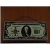 Image 2 : US $100 BILL CLOCK (9” BY 26”)