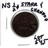 Image 2 : NS ½ CENT STARR AND SHANNON TOKEN