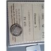 Image 2 : 1891 5 CENT CERTIFY AT F-15 SILVER COIN