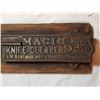 Image 2 : ANTIQUE WALL MOUNT KNIFE CLEANER, MADE IN ENGLAND