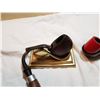Image 3 : SMOKING PIPE LOT (4 PIPES, 2 STANDS, CLEANERS)
