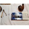 Image 6 : SMOKING PIPE LOT (4 PIPES, 2 STANDS, CLEANERS)