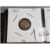 Image 2 : 1917, 1918, 1919, 1920 SILVER 5 CENT COINS