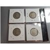 Image 2 : 1905, 1906, 1907, 1910 SILVER 25 CENT COINS, FILLERS