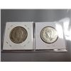 Image 4 : 1952 & 1951 SILVER 50 CENT COINS
