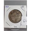 Image 2 : 1940 AND 1949 SILVER 50 CENT COINS