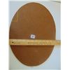 Image 2 : OVAL BOXER DOG PAINTING ON MASONITE