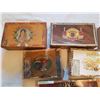 Image 2 : 6 VINTAGE CIGAR BOXES, ONE FROM 1916
